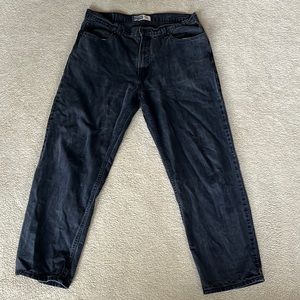 Black levi jeans